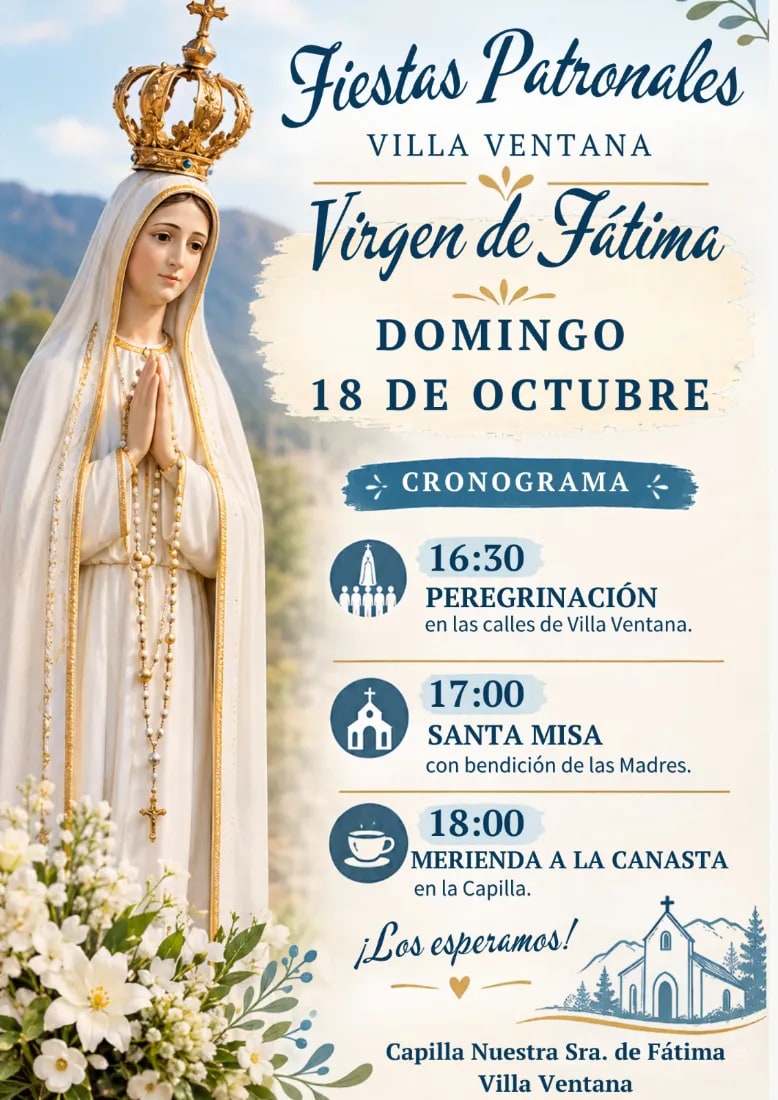 Fiestas patronales Villa Ventana, evento en Villa Ventana