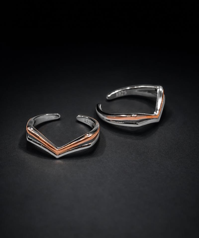 Italian Dual-tone Toe Ring
