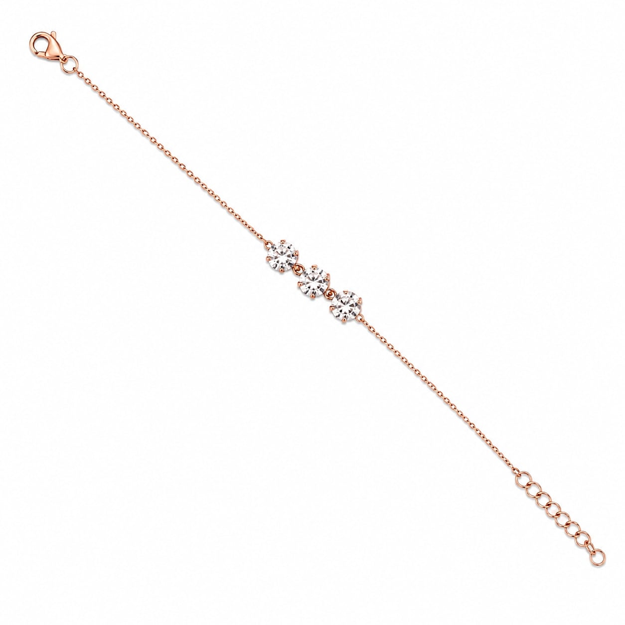 Rose Radiance Trio Bracelet