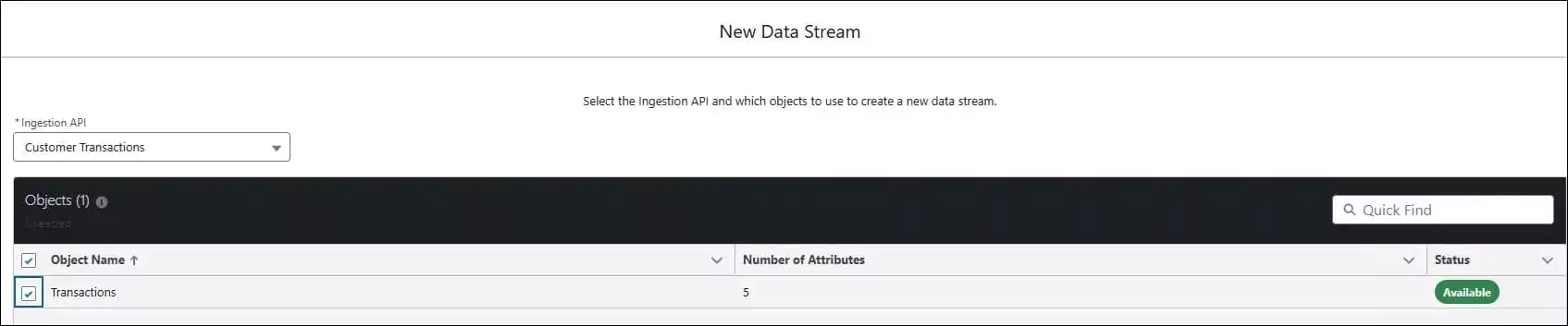 Ingestion Object in Data Stream | Vagmine Cloud Solution