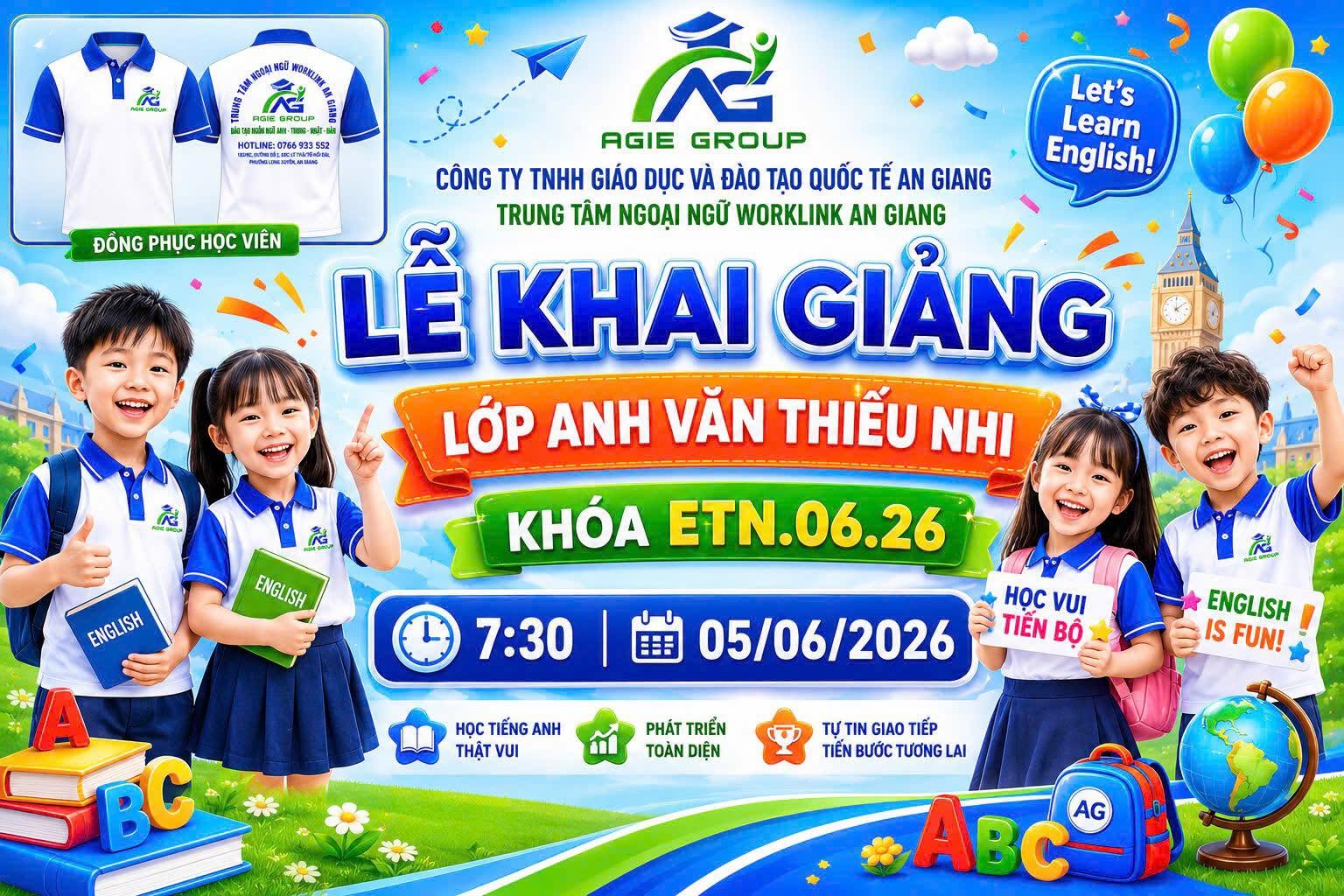 Tiếng Anh thiếu nhi