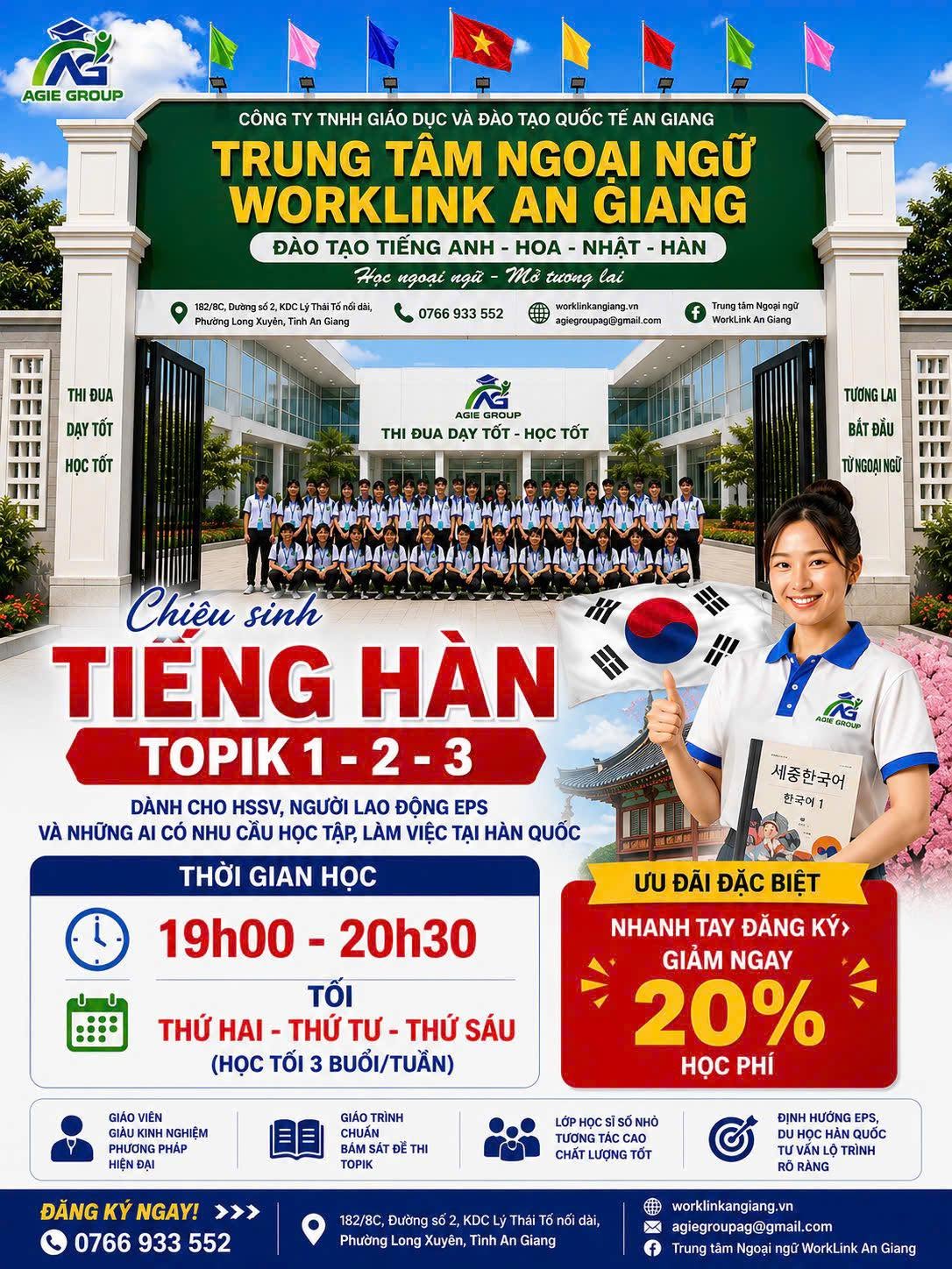 Tiếng Hàn chứng chỉ TOPIK 1-2-3