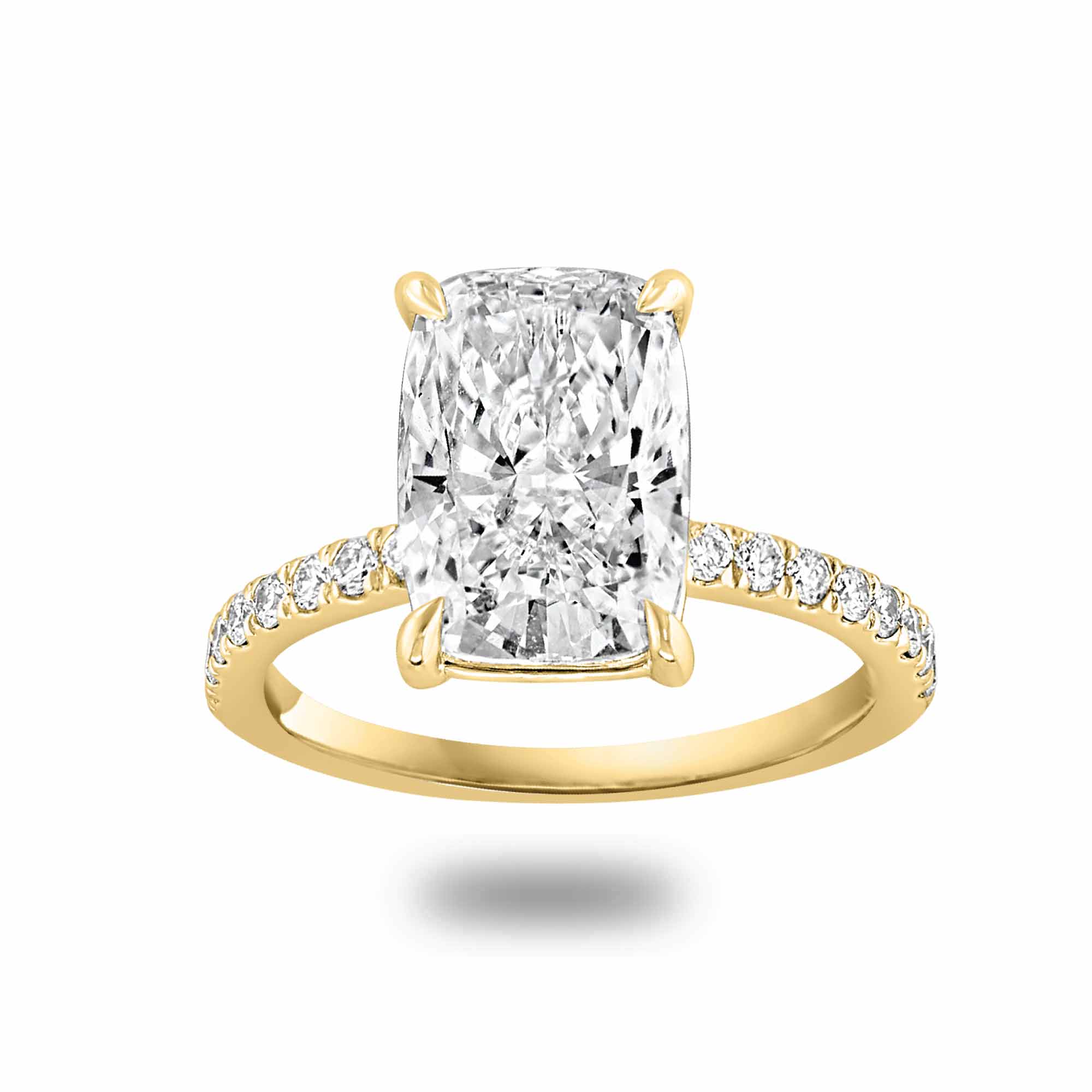 Cushion Engagement Ring