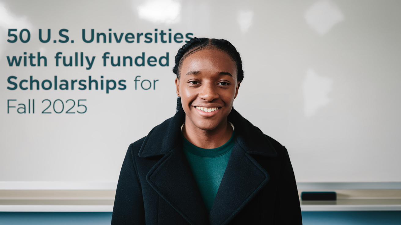 50 U.S. Universities with Fully Funded Scholarships for Fall 2025