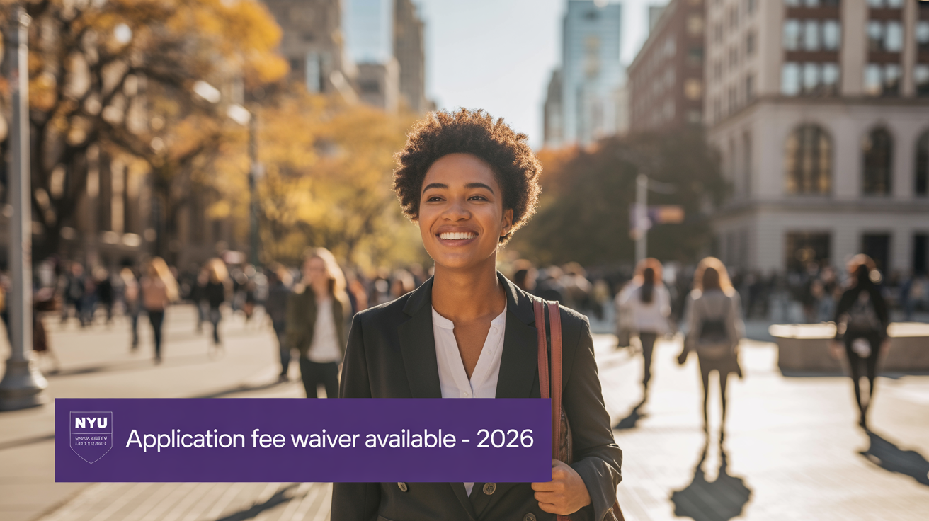 New York University Application Fee Waiver 2026