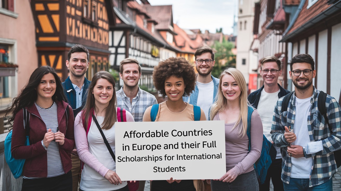 Study in Europe for Less: Affordable Countries and Their Full Scholarships for International Students