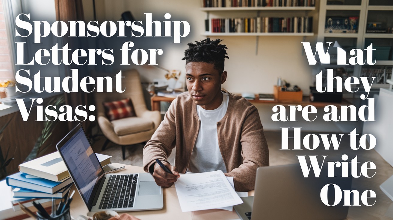 Sponsorship Letters for Student Visas: What They Are and How to Write One