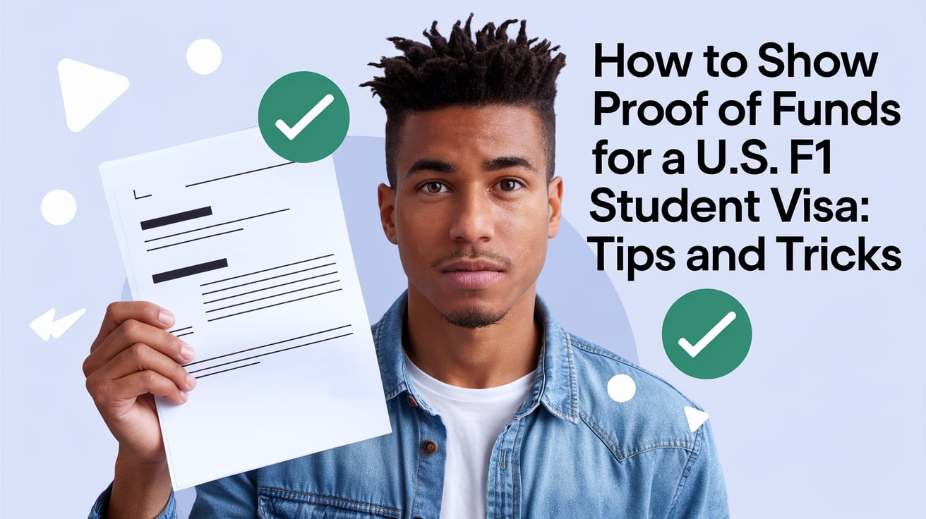 How to Show Proof of Funds for a U.S. F1 Student Visa: Tips and Tricks