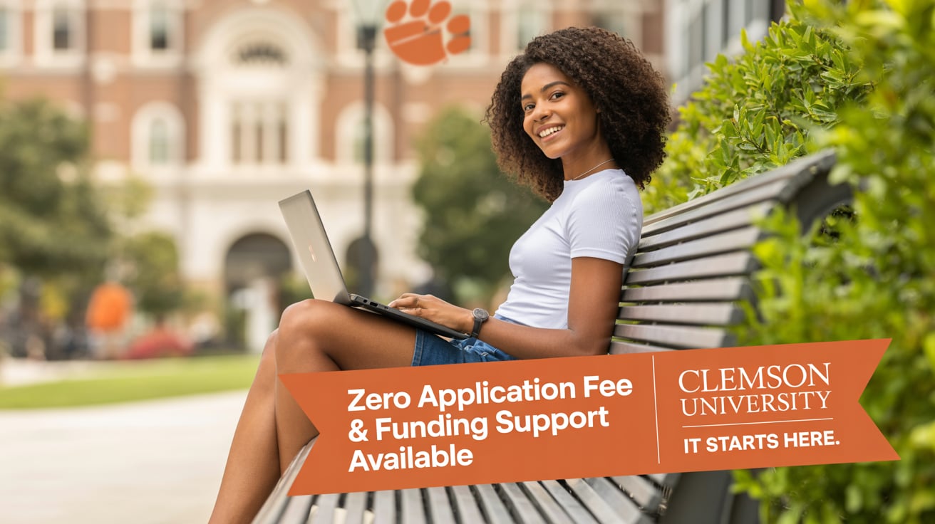Clemson University Graduate School: Zero Application Fee & Funding Support