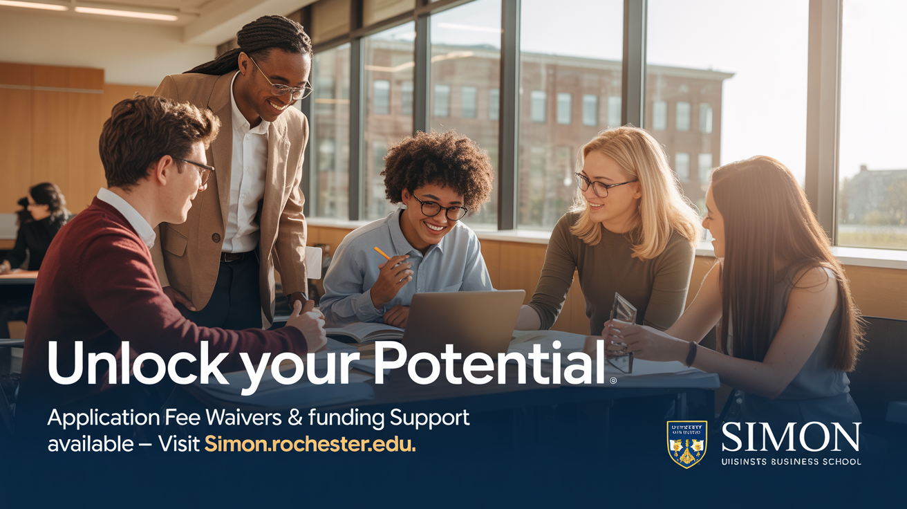 University of Rochester – Simon Business School: Application Fee Waivers & Funding Support