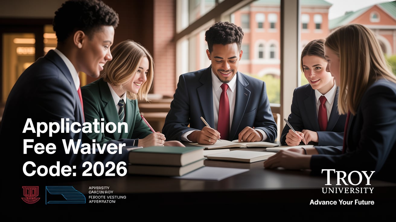 Troy University Graduate Admissions: Application Fee Waiver Code 2026 & Funding Options