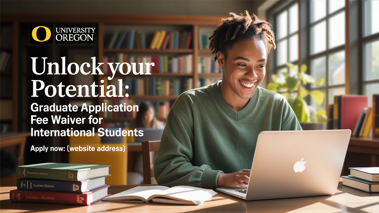 University of Oregon Graduate Application Fee Waiver for International Students