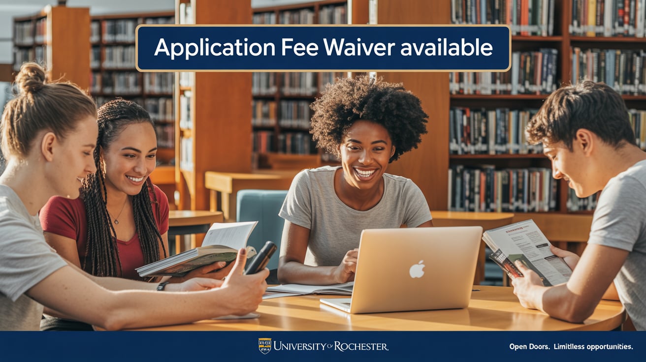 University of Rochester Application Fee Waiver for International and Domestic Students