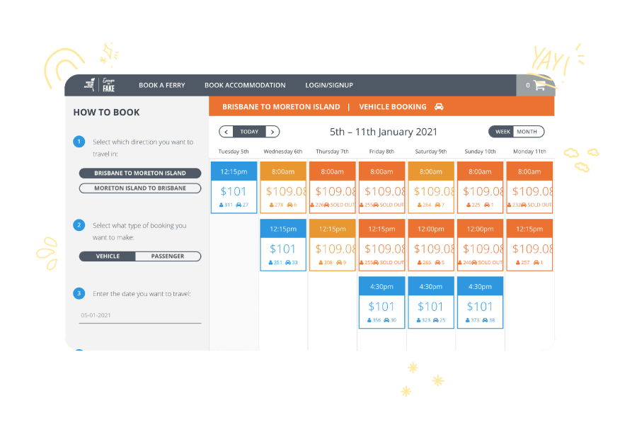 A screenshot of the finished application