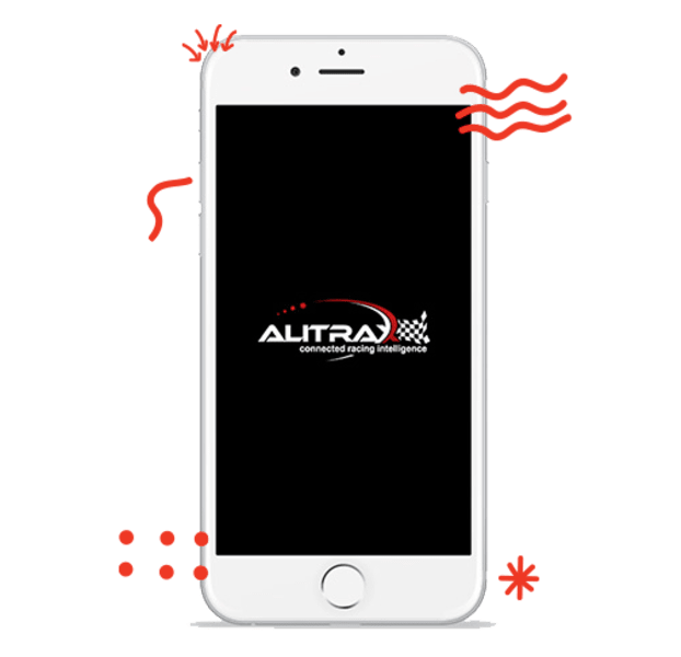 An image of a iphone with the Alitra logo on it