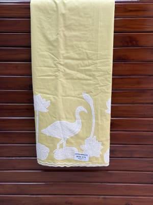 Cotton Fabric with Border