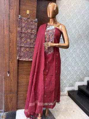 Cotton Suit Ajrak Print