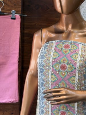 Pure Mal Cotton Suit Handwork