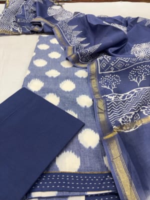 Ikkat Cotton Suit