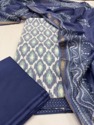 Ikkat Cotton Suit