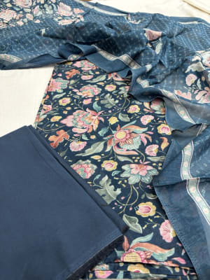 Muslin Print Suit