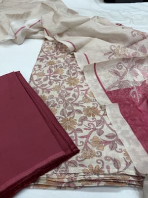Muslin Print Suit