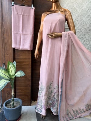 Pure Mal Cotton HandPaint and ThreadWork
