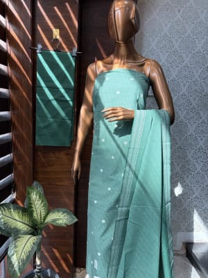 HandLoom Cotton Suit Check