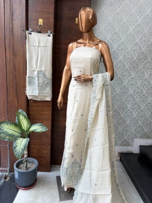 Mal Cotton ThreadWork Suit