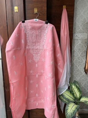 Cotton Lakhnavi Suit