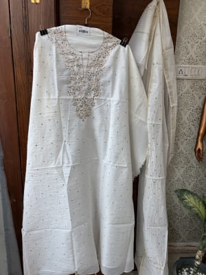 Mal Mal Pitha Work Shirt Dupatta