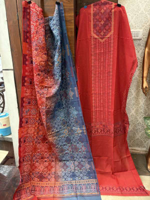 Jamdani Cotton Silk Suit