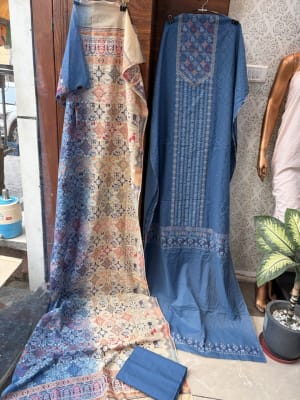 Jamdani Cotton Silk Suit