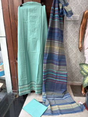Jamdani Cotton Silk Suit