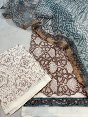 Cotton Suit Kota Dupatta