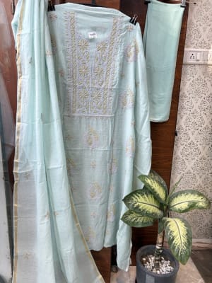 Mal Cotton Lakhnavi Suit
