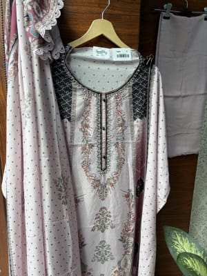 Muslin Cotton Pakistani Suit