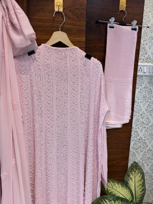 Georgette Anarkali Set 
