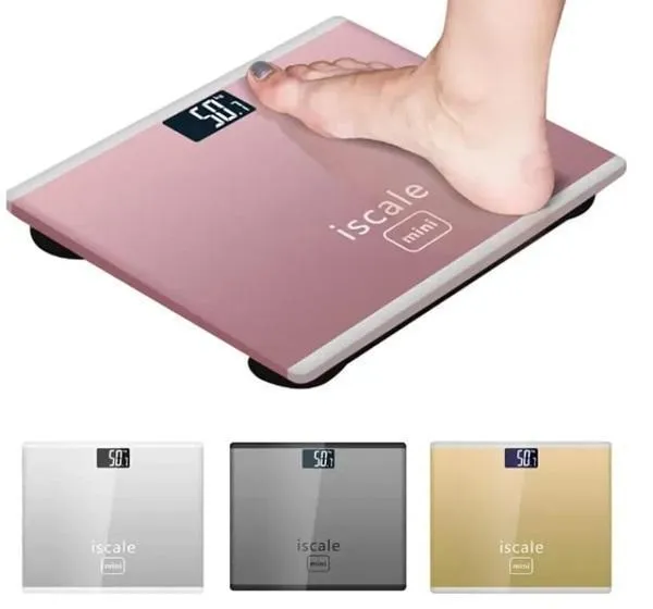 LED Display Digital Weighing Scale | Lightweight Body Weight Machine with Toughened Glass | Accurate & Durable Weight Scale for Home Use