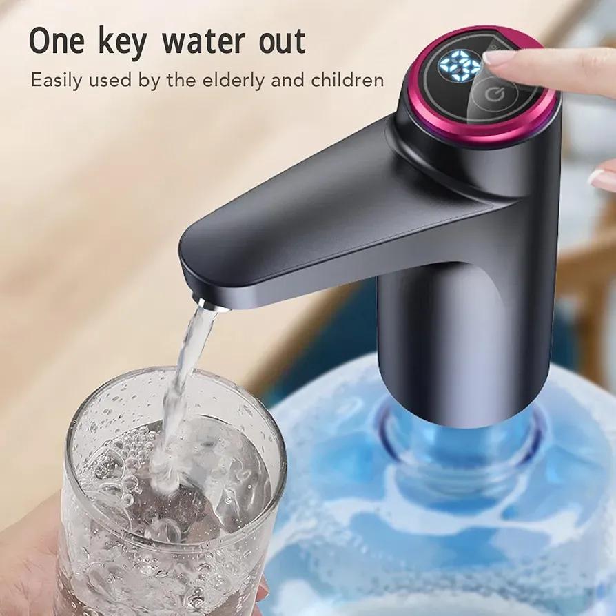 Durable ABS Plastic Water Dispenser – Easy to Clean, Low Maintenance, Black Finish