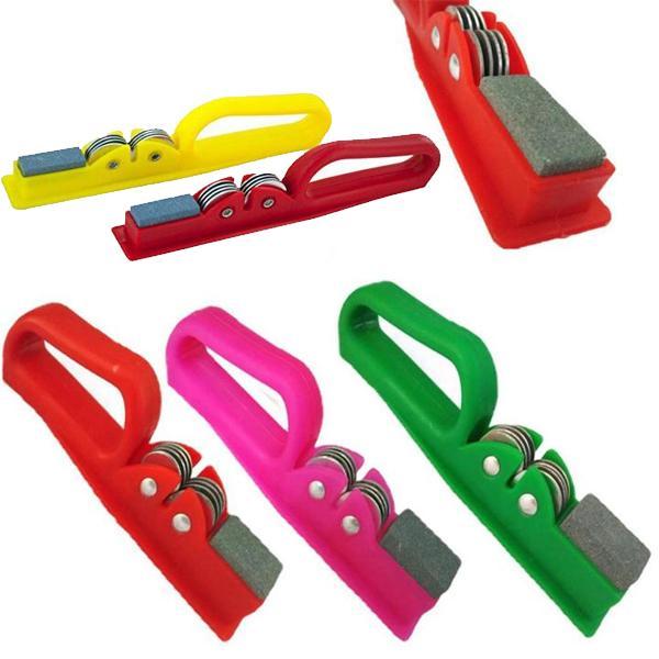 Multi-Purpose Knife & Scissor Sharpener – Durable ABS Hand Tool