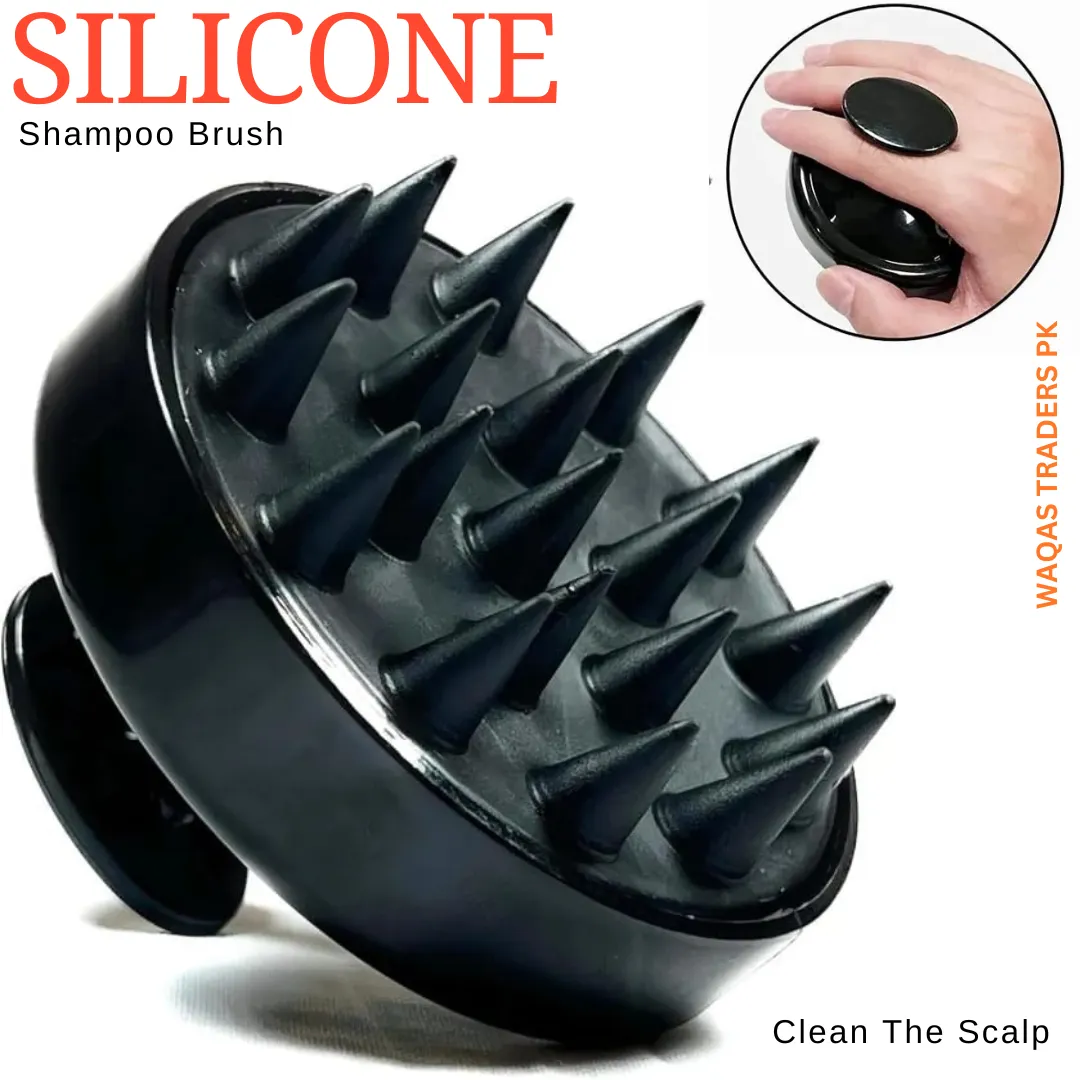Silicone Shampoo Brush Clean The Scalp Thoroughly Scalp Massage Easy Foam Head Massage Brush Shampoo Brush Bath Comb Care Tool