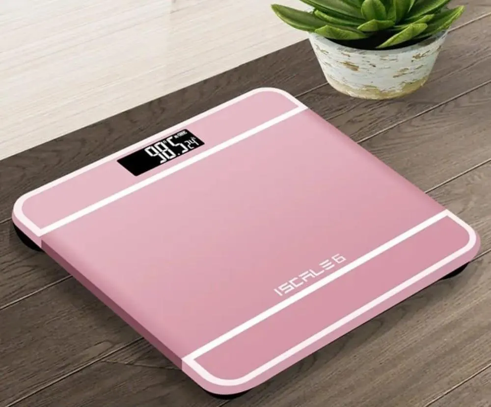 LED Display Digital Weighing Scale | Lightweight Body Weight Machine with Toughened Glass | Accurate & Durable Weight Scale for Home Use