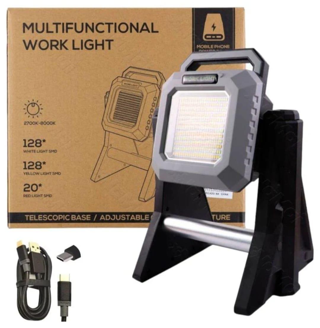 Rechargeable LED Headlamp Pakistan | Type-C, Adjustable Brightness & Telescopic | Camping & Load-Shedding Light