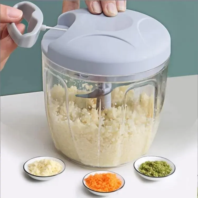 Hand Pull Manual Food Chopper – Compact Vegetable & Onion Cutter
