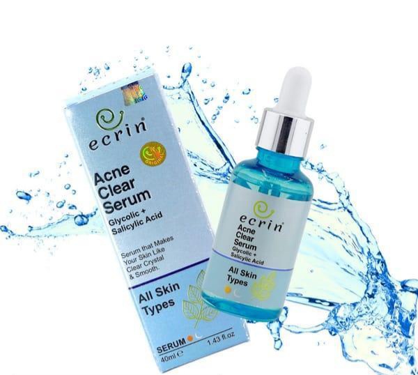 Acne Clear Salicylic Acid Serum – 40ml | Anti-Acne, Dark Spot & Skin Repair Solution