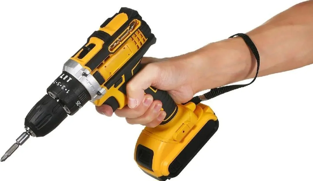 Premium Cordless Screwdriver Set Pakistan | 27-Piece Kit with Dual 7500mAh Batteries