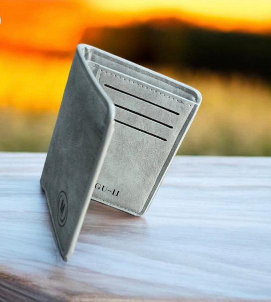 Premium Multicolor Leather Wallet – Minimalist Plain Design | Durable Genuine Leather Accessory for Everyday Carry