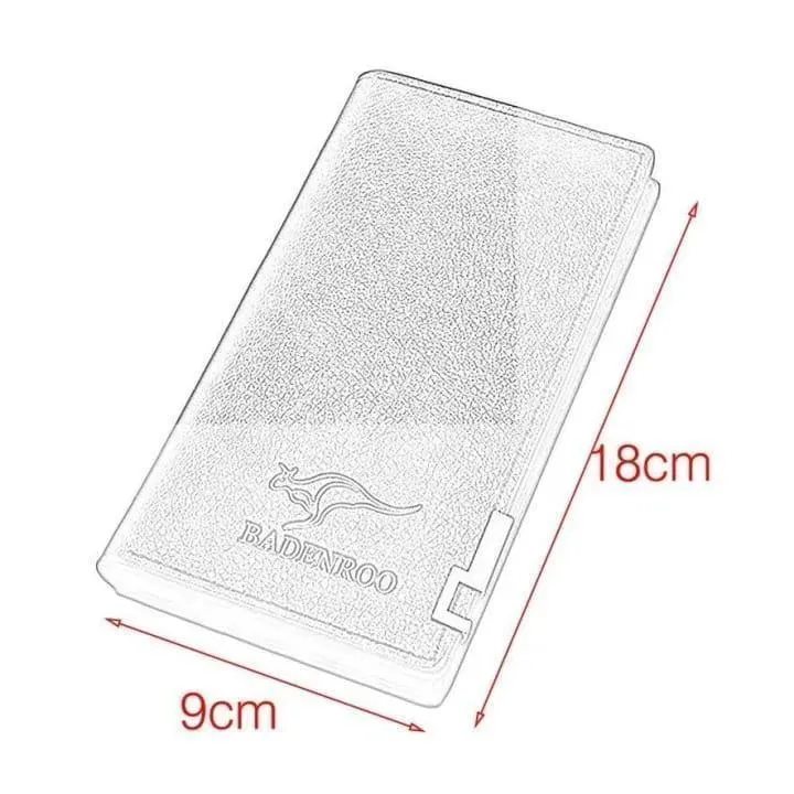 Men’s Bi-Fold Leather Wallet – Sleek & Easy to Carry