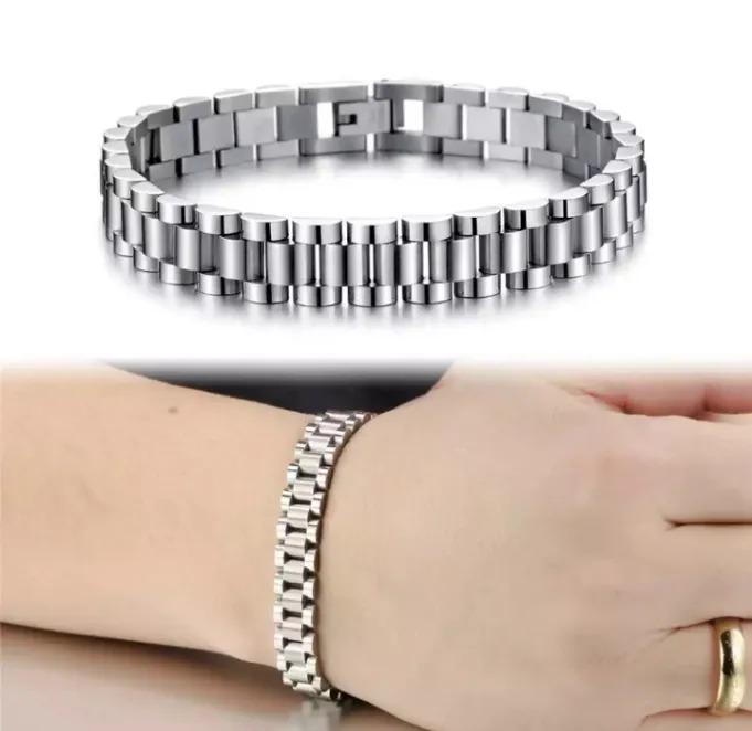 Gold Plated Unisex Chain Bracelet | Adjustable Stainless Steel Jewelry